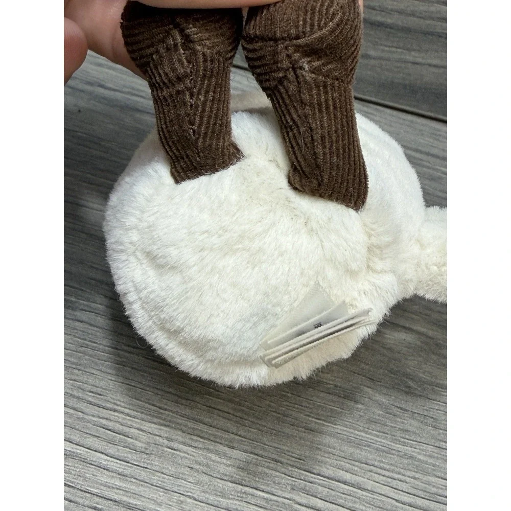 Jellycat Plush Stuffed Espresso Coffee Cup Plush White Brown Small Adorable Soft